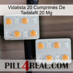 Vidalista 20 Comprimés De Tadalafil 20 Mg 25